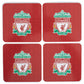 Liverpool FC 4pk Cork Coaster