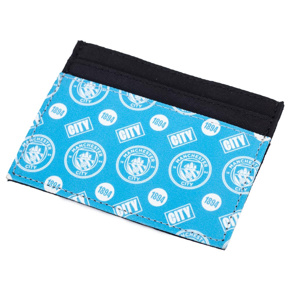 Manchester City FC Coloured Icon Card Holder