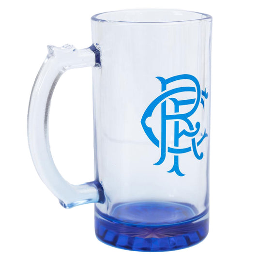 Rangers FC Stein Glass Tankard