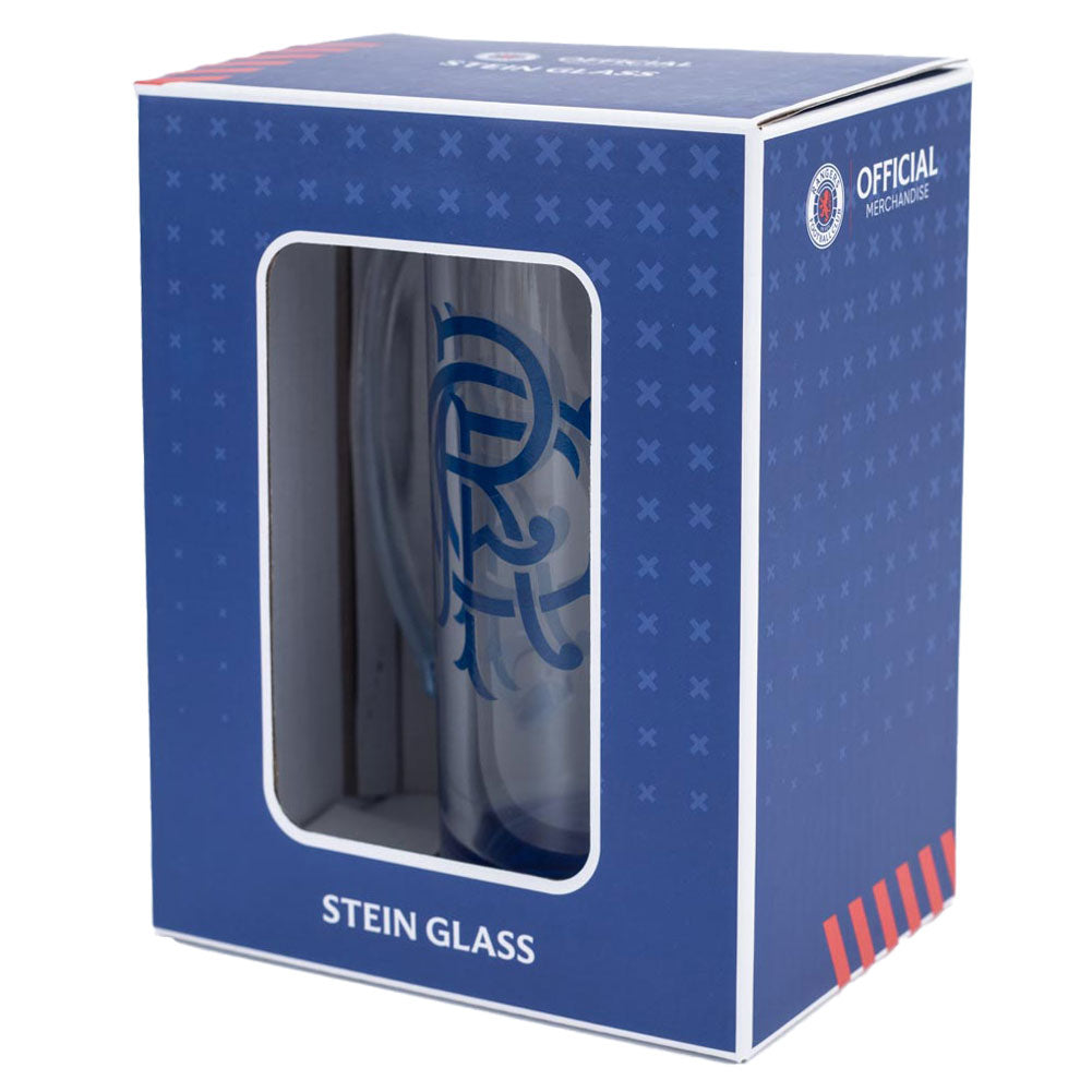 Rangers FC Stein Glass Tankard