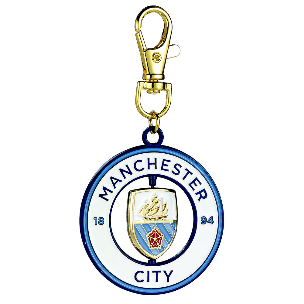 Manchester City FC Spinning Bag Charm