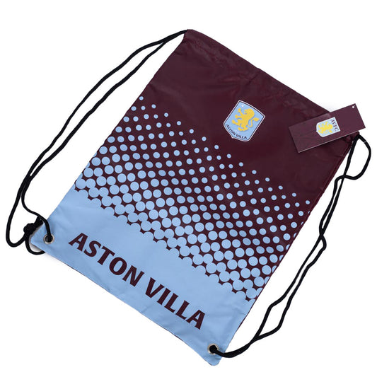 Aston Villa FC Fade Gym Bag