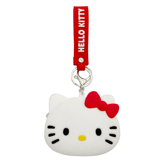 Hello Kitty PVC Coin Purse Keyring