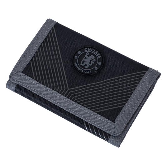 Chelsea FC Black Geo Wallet