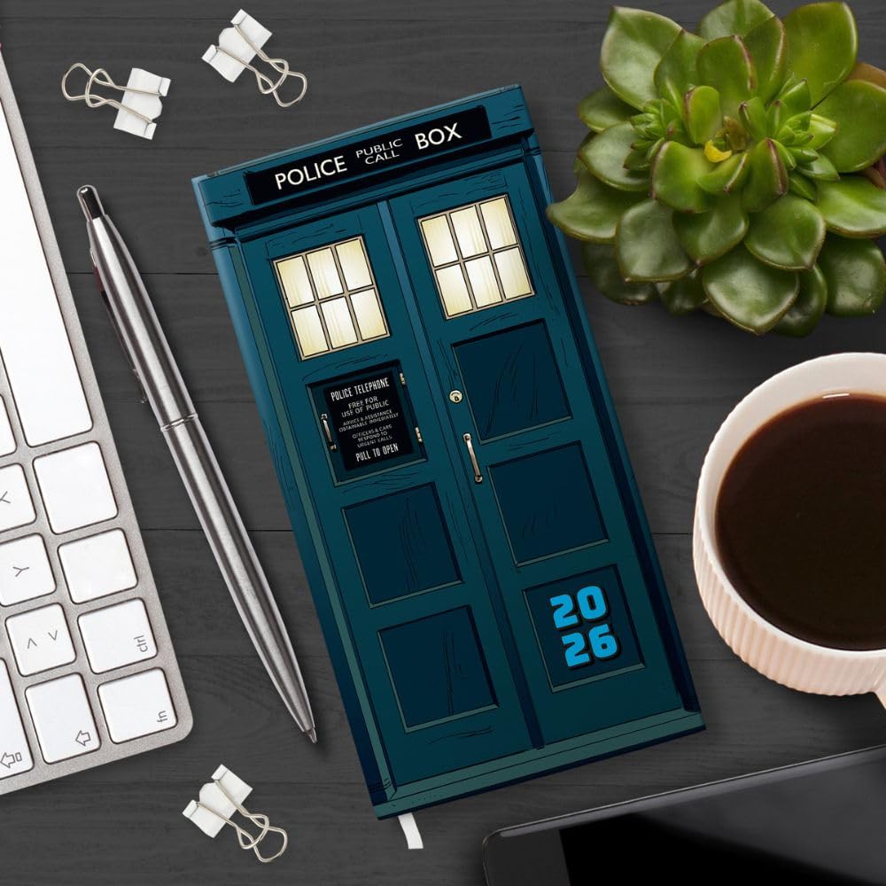 Doctor Who Slim Diary 2026