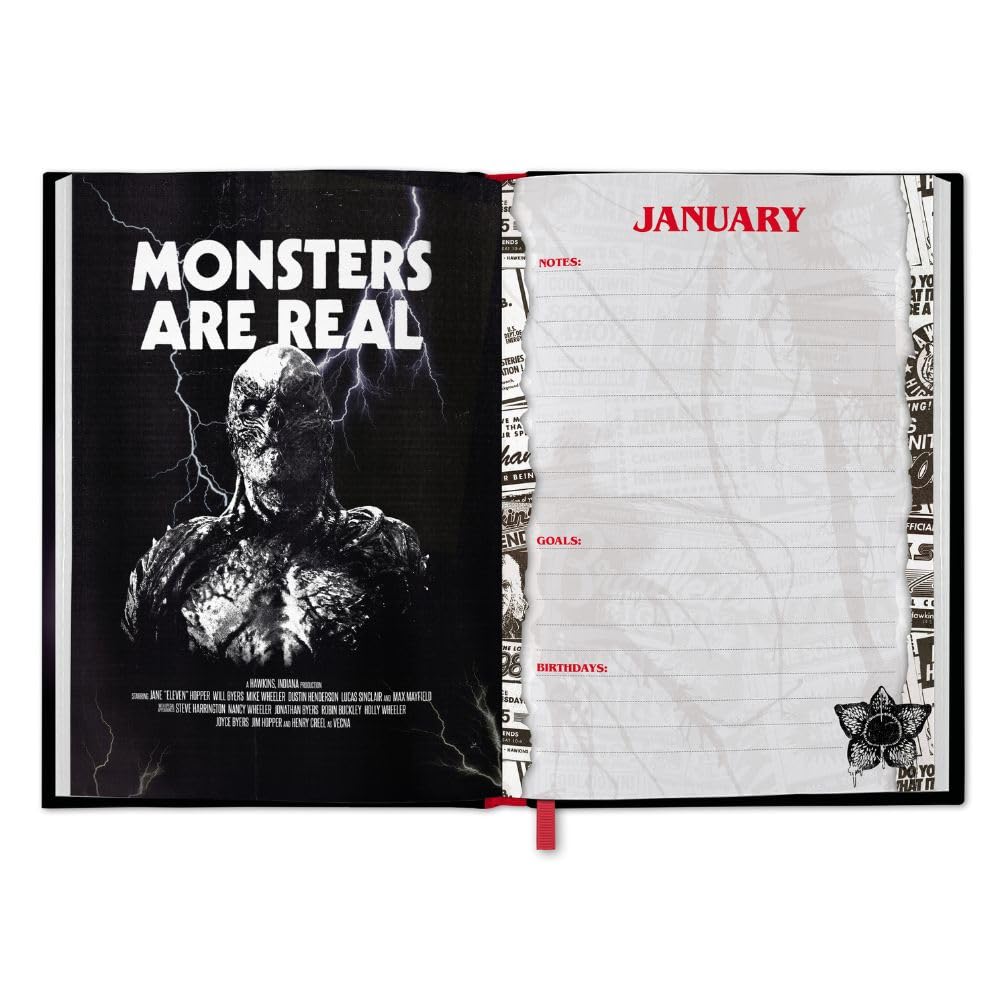 Stranger Things Calendar & Diary Gift Box 2026
