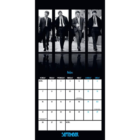 The Beatles Square Calendar 2026