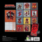 Deadpool Square Calendar 2026