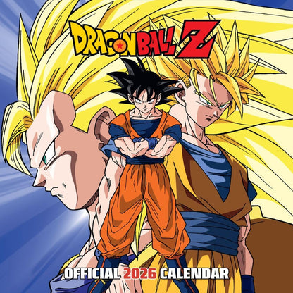 Dragon Ball Z Square Calendar 2026