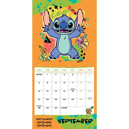Lilo & Stitch Square Calendar 2026
