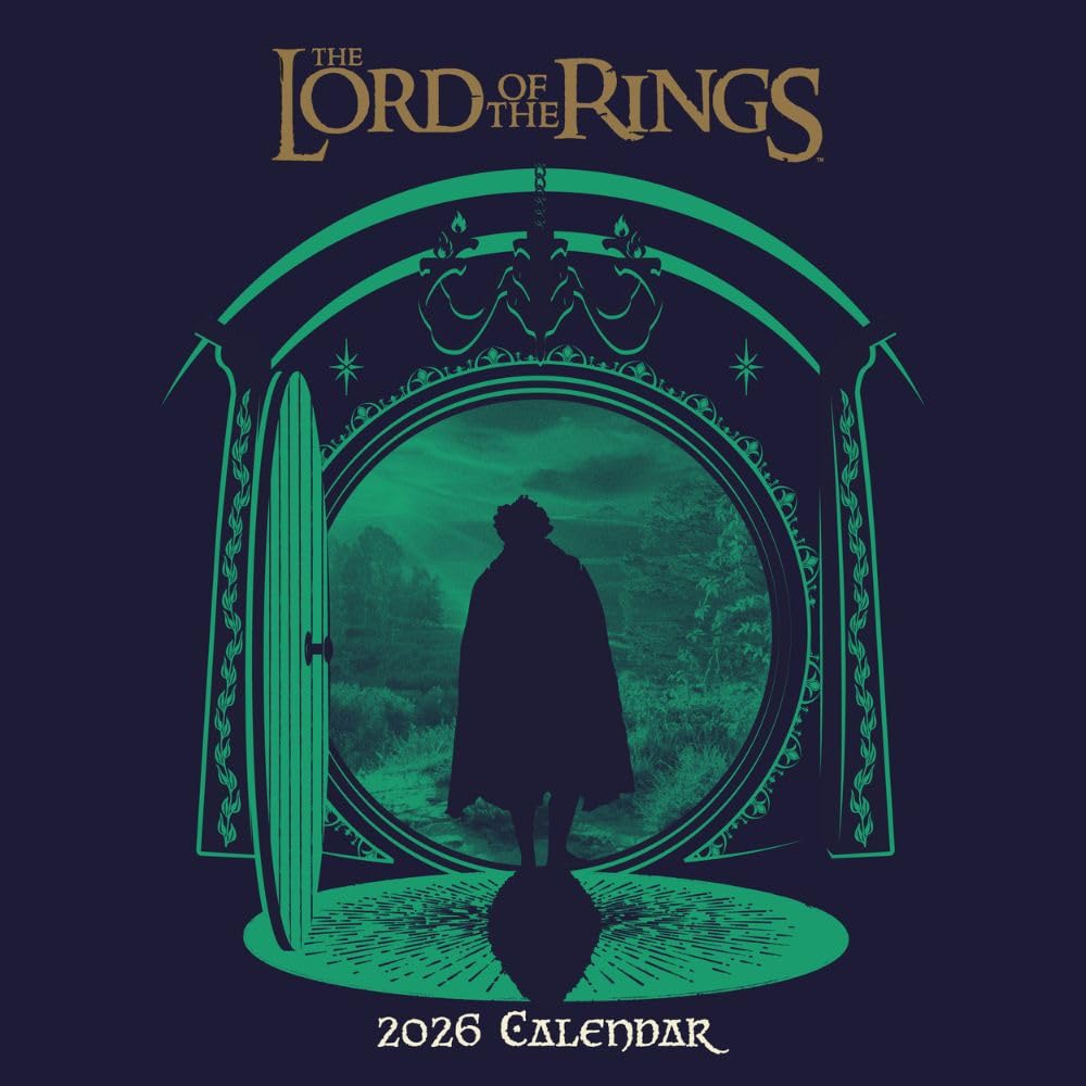 The Lord Of The Rings Square Calendar 2026