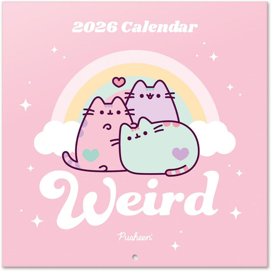 Pusheen Square Calendar 2026