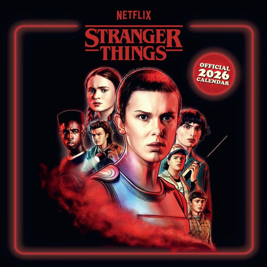Stranger Things Square Calendar 2026