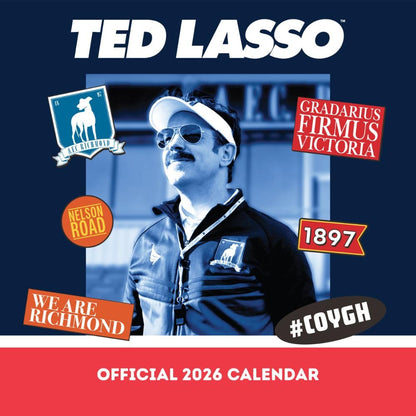 Ted Lasso Square Calendar 2026