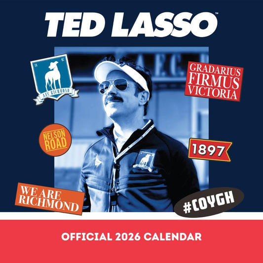 Ted Lasso Square Calendar 2026