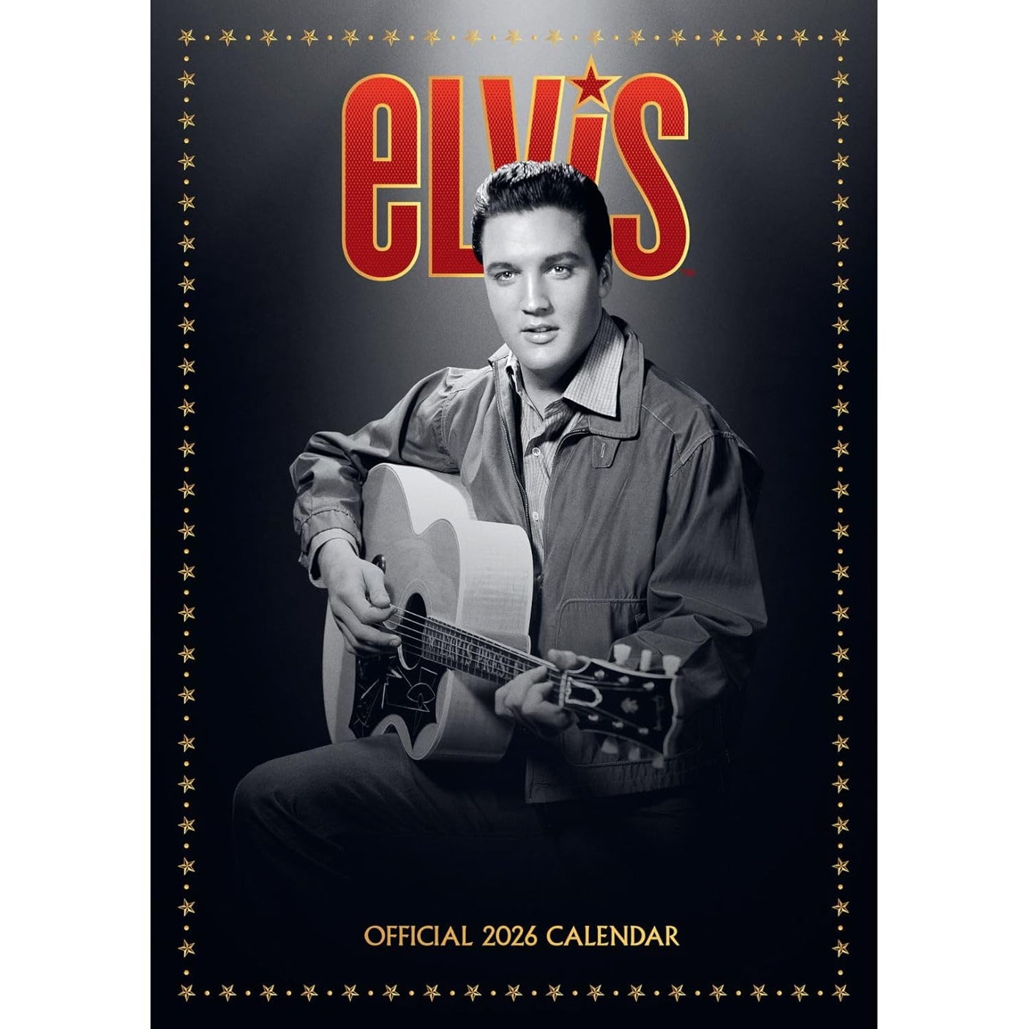 Elvis Presley A3 Calendar 2026