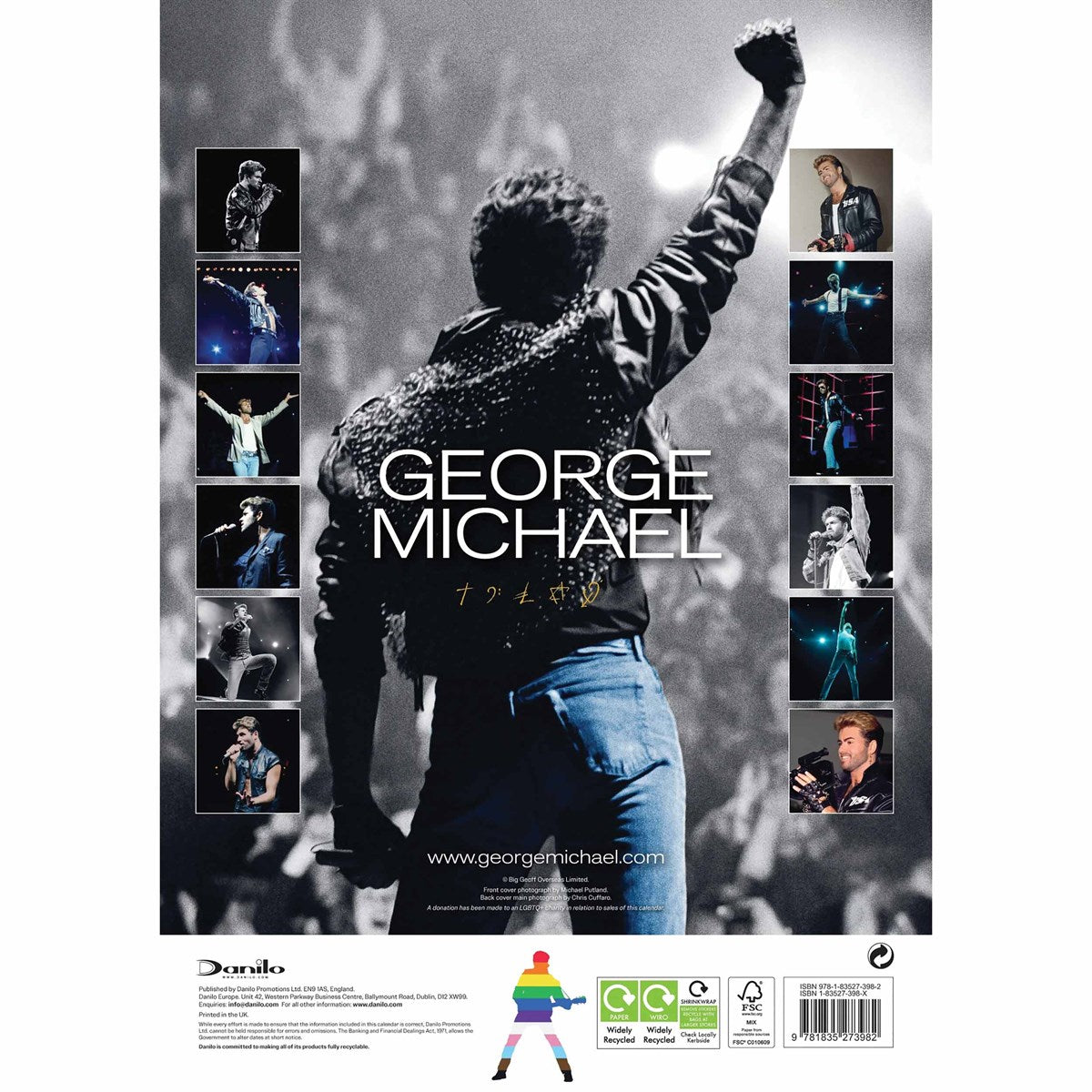 George Michael A3 Calendar 2026