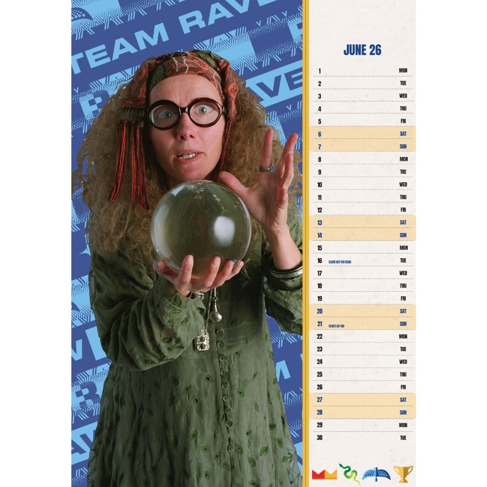 Harry Potter A3 Calendar 2026