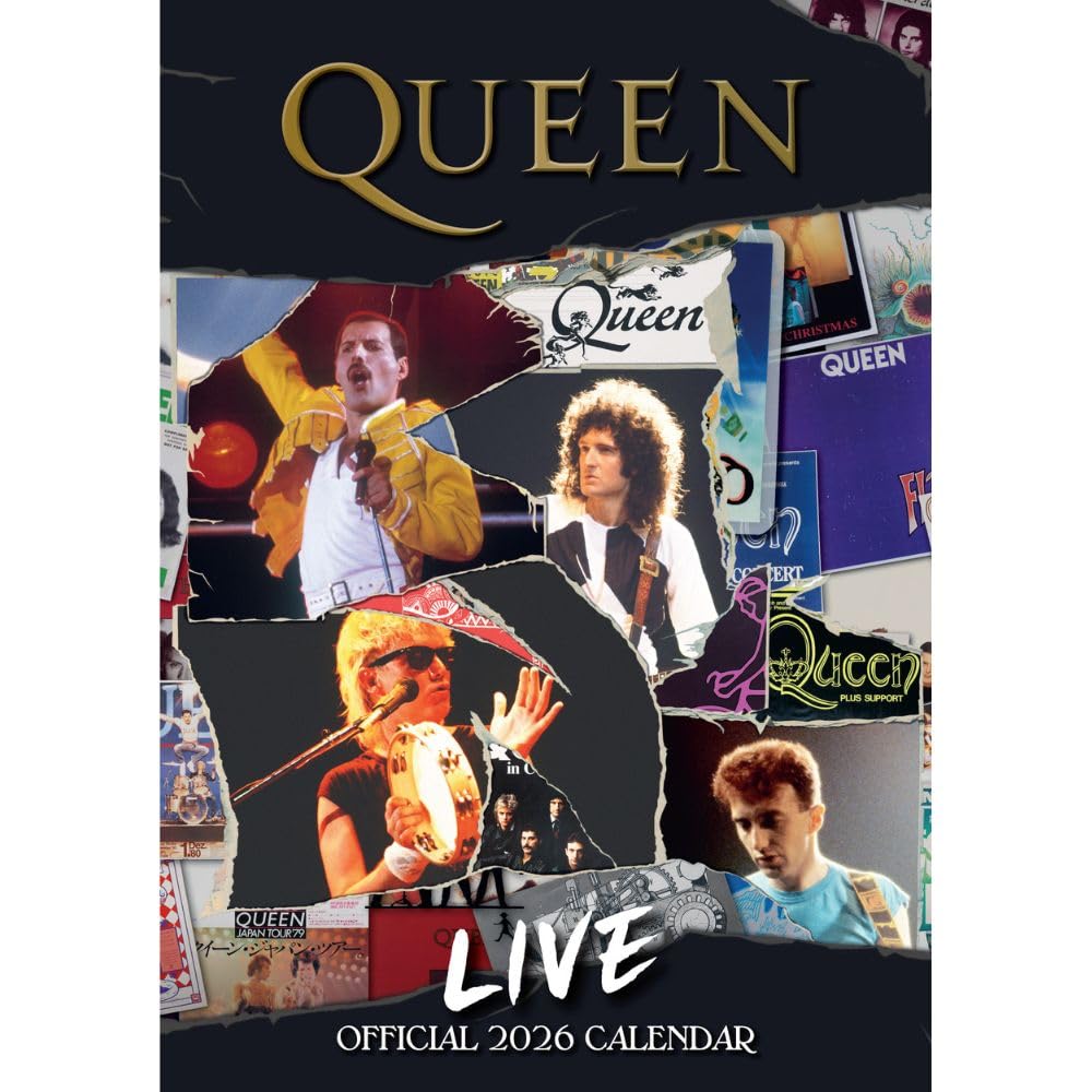 Queen A3 Calendar 2026