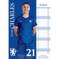 Chelsea WFC A3 Calendar 2026