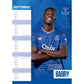 Everton FC A3 Calendar 2026