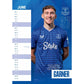 Everton FC A3 Calendar 2026