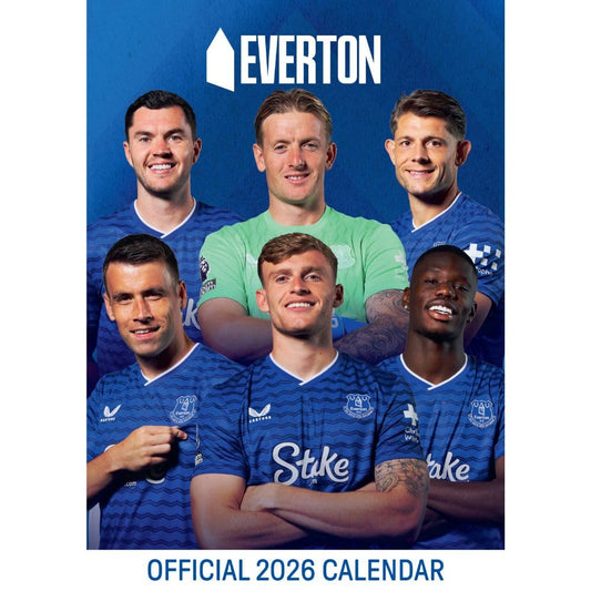 Everton FC A3 Calendar 2026