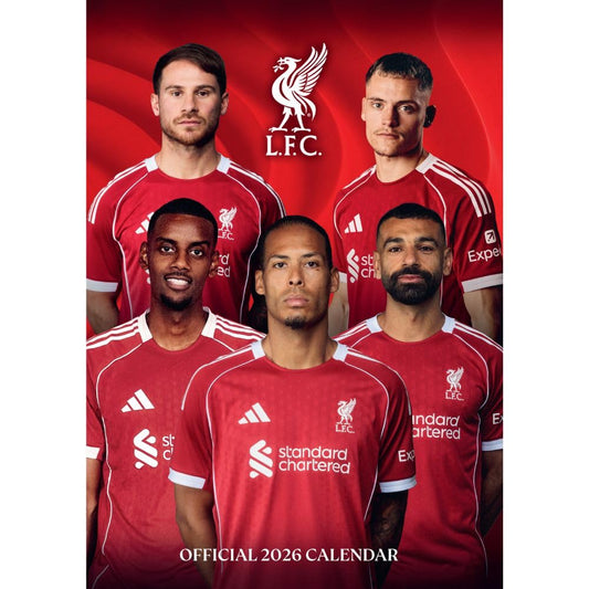 Liverpool FC A3 Calendar 2026