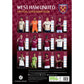 West Ham United FC A3 Calendar 2026