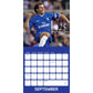 Chelsea FC Legends Square Calendar 2026