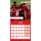 Liverpool FC Legends Square Calendar 2026
