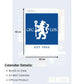 Chelsea FC Deluxe Calendar 2026