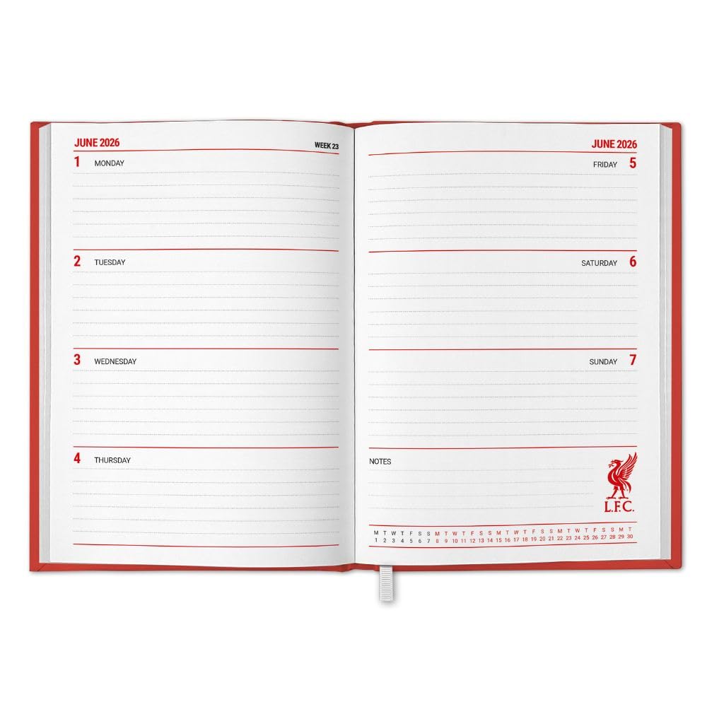 Liverpool FC Calendar & Diary Musical Gift Box 2026