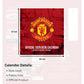 Manchester United FC Desktop Calendar 2026