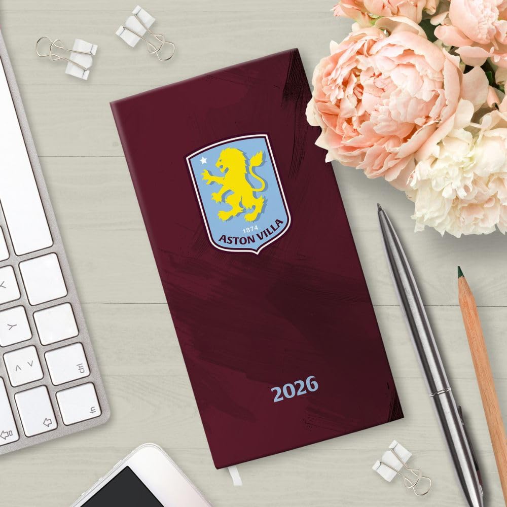 Aston Villa FC Slim Diary 2026