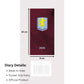 Aston Villa FC Slim Diary 2026