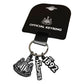 Newcastle United FC 3 Charm Keyring