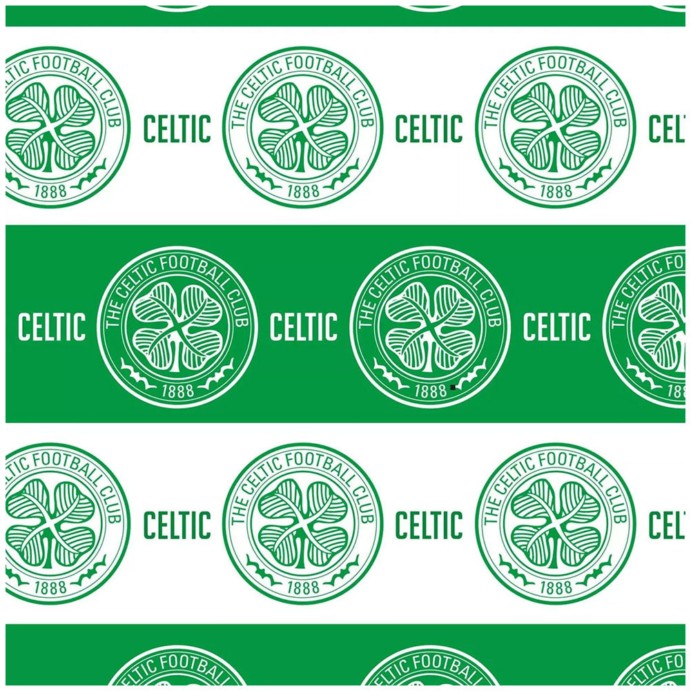 Celtic FC Text Gift Wrap