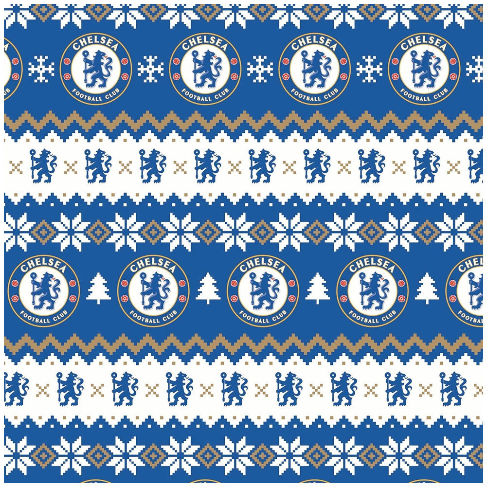 Chelsea FC Christmas Gift Wrap