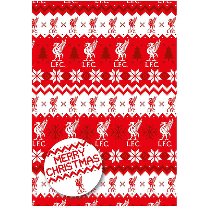 Liverpool FC Christmas Gift Wrap