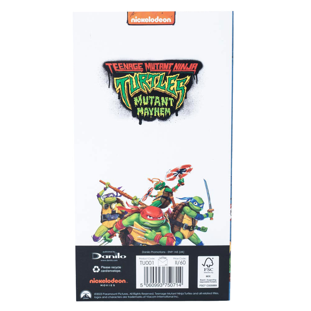 Teenage Mutant Ninja Turtles Birthday Card