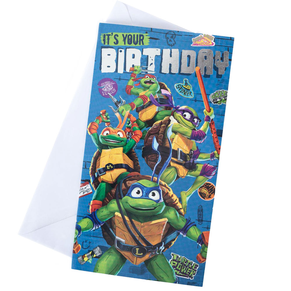 Teenage Mutant Ninja Turtles Birthday Card