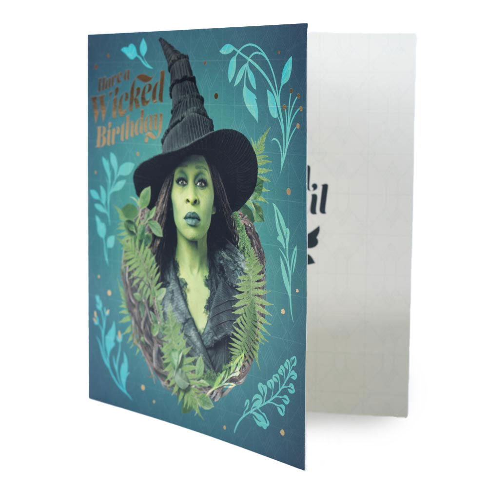 Wicked Elphaba Birthday Card