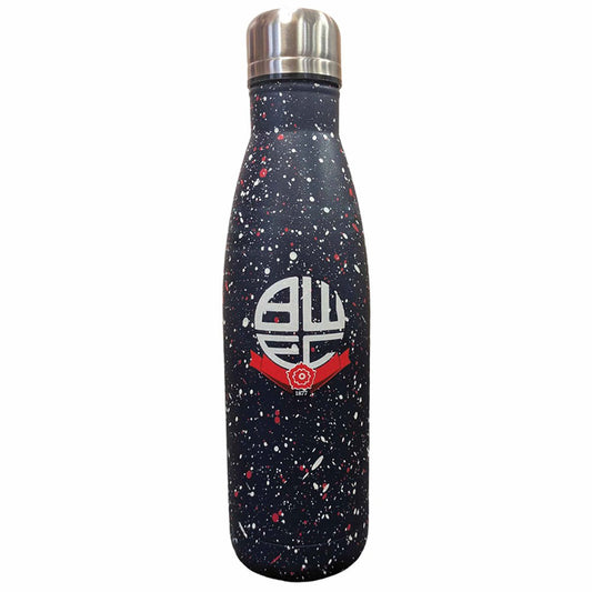 Bolton Wanderers FC Paint Splatter Thermal Flask