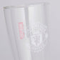 Manchester United FC Mono Crest Tall Beer Glass