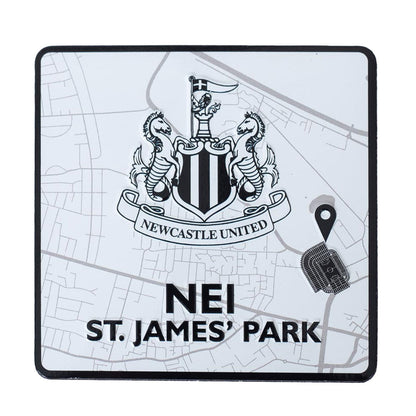 Newcastle United FC Route To St James' Park Fridge Magnet