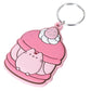 Pusheen Strawberry PVC Keyring
