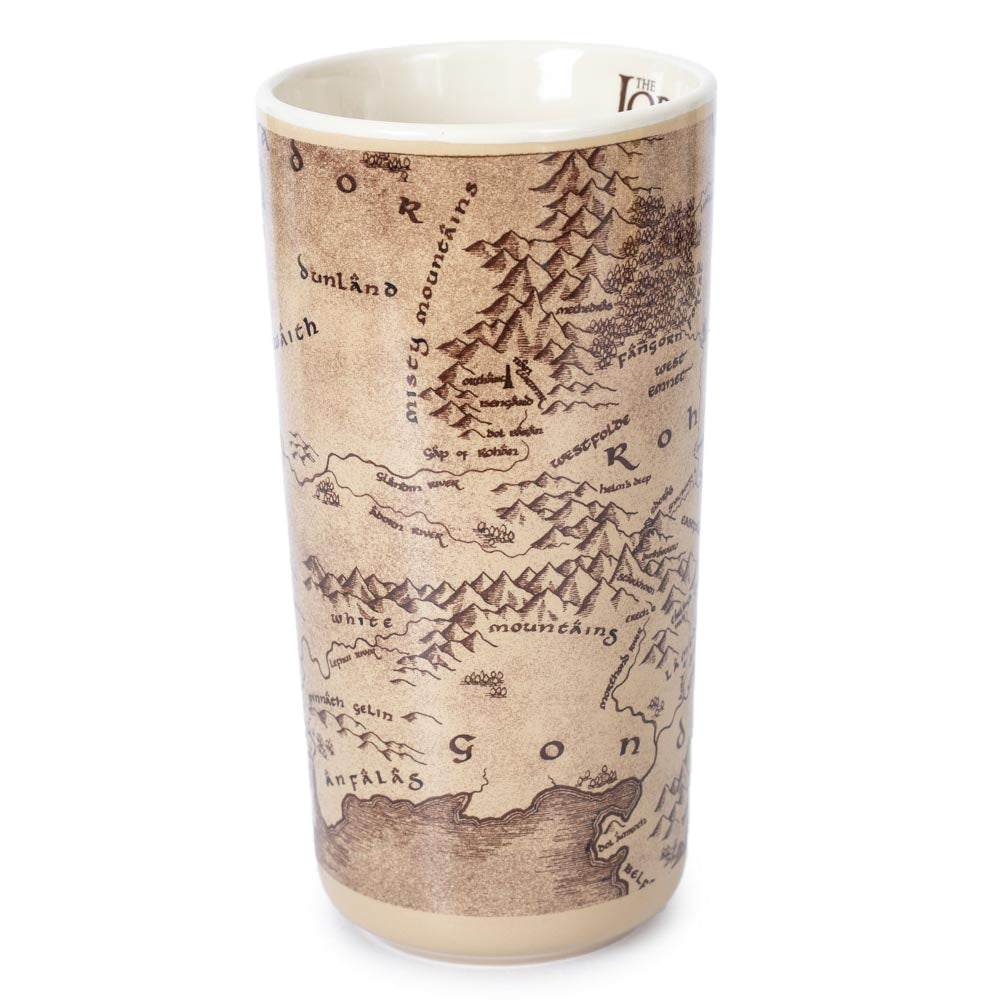 The Lord Of The Rings Map Grande Latte Mug