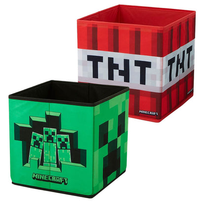 Minecraft Twin Pack Storage Cube