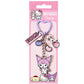 Kuromi Charm Keyring